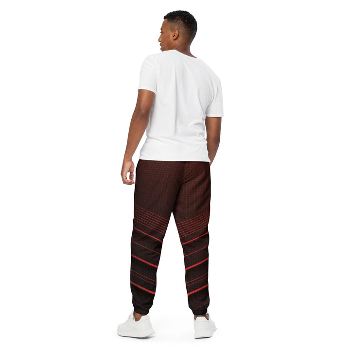 Unisex Track Pants - Red Trend