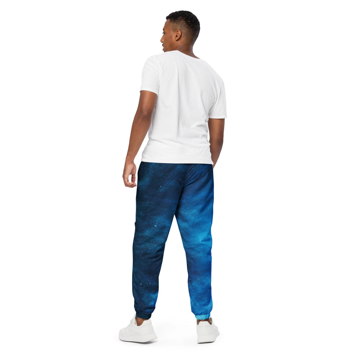 Unisex Track Pants - Blue Powder