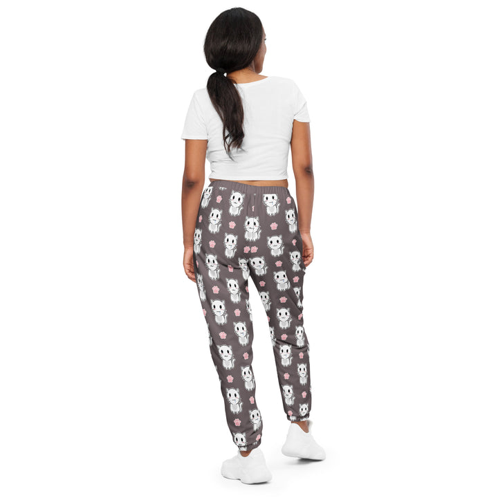 Unisex Track Pants - Brown Cats