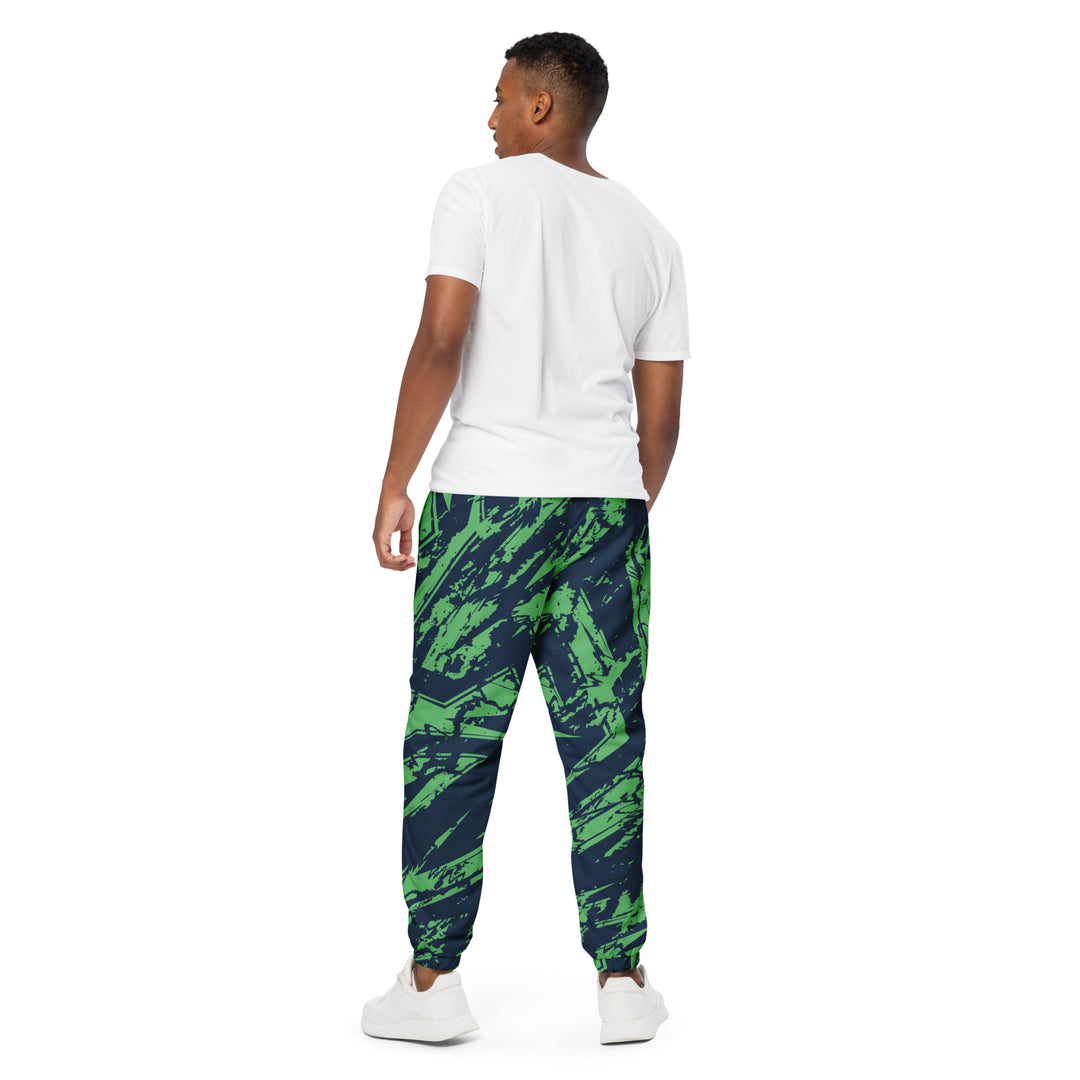 Unisex Track Pants - Green Fragment