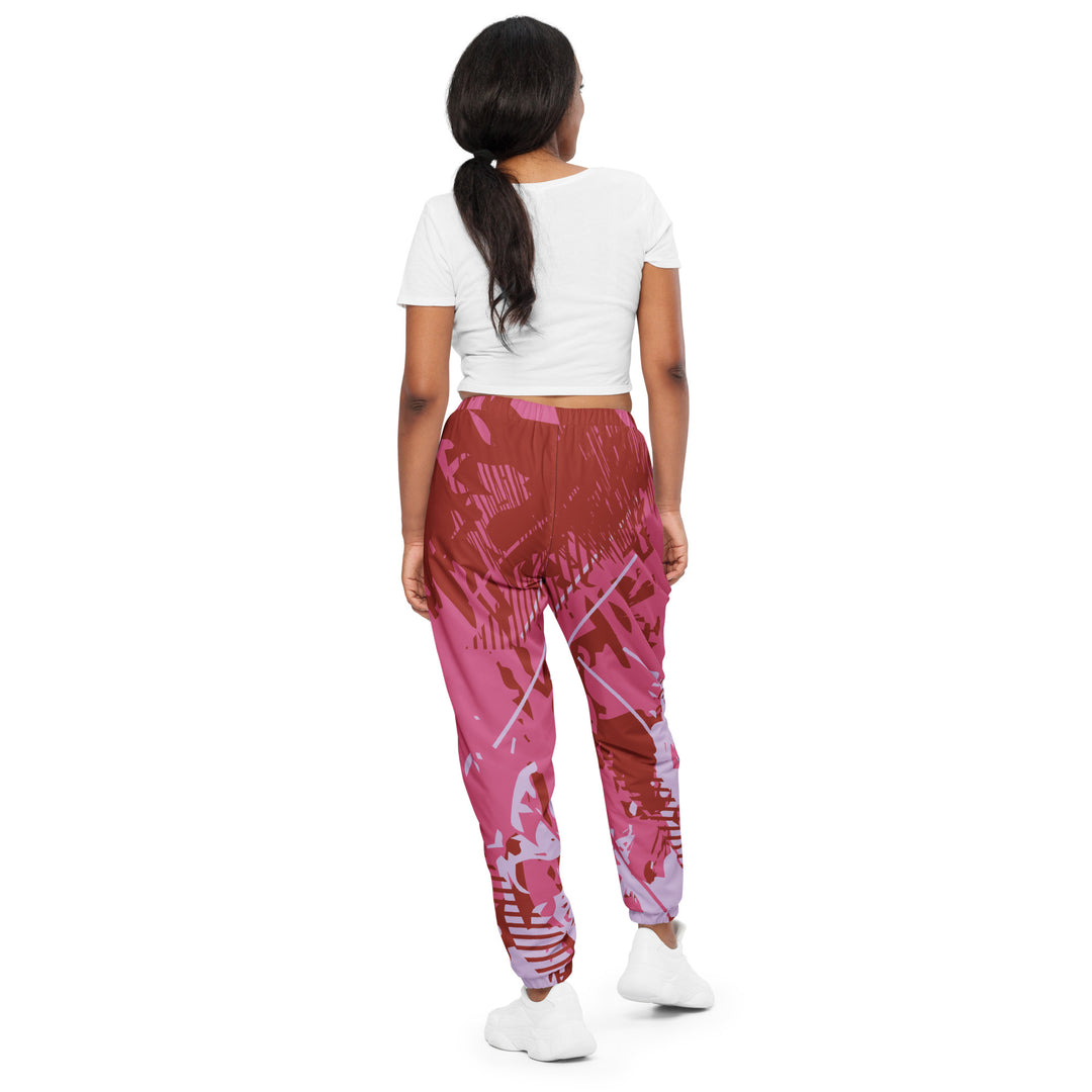 Unisex Track Pants - Pink Track