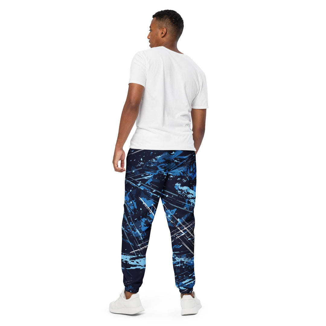 Unisex Track Pants - Blue Battle