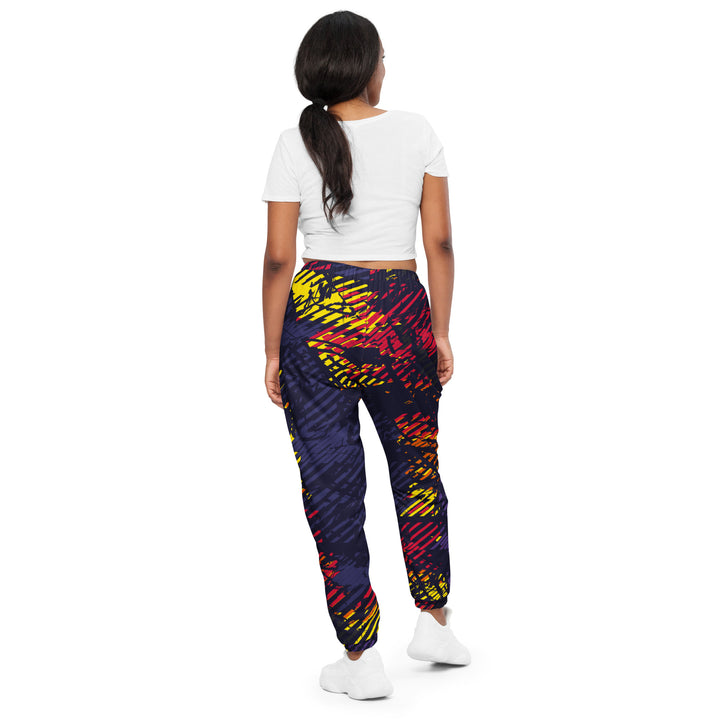 Unisex Track Pants - Purple-Red Conceal