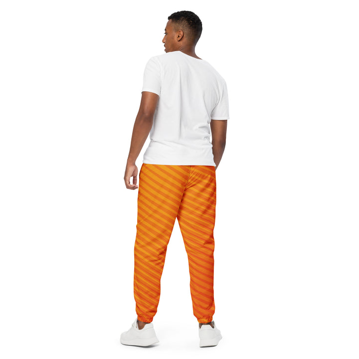 Unisex Track Pants - Orange Spike