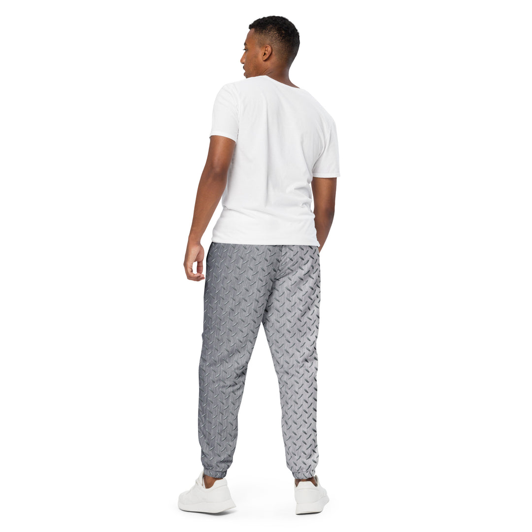 Unisex Track Pants - Grey Metal