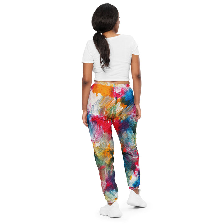 Unisex Track Pants - Rainbow Explosion