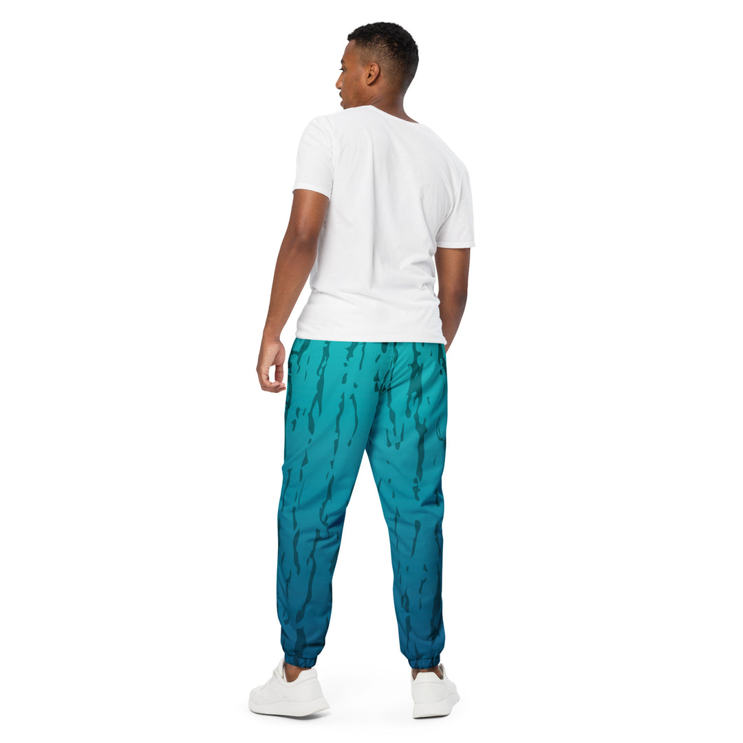 Unisex Track Pants - Turquoise Trail