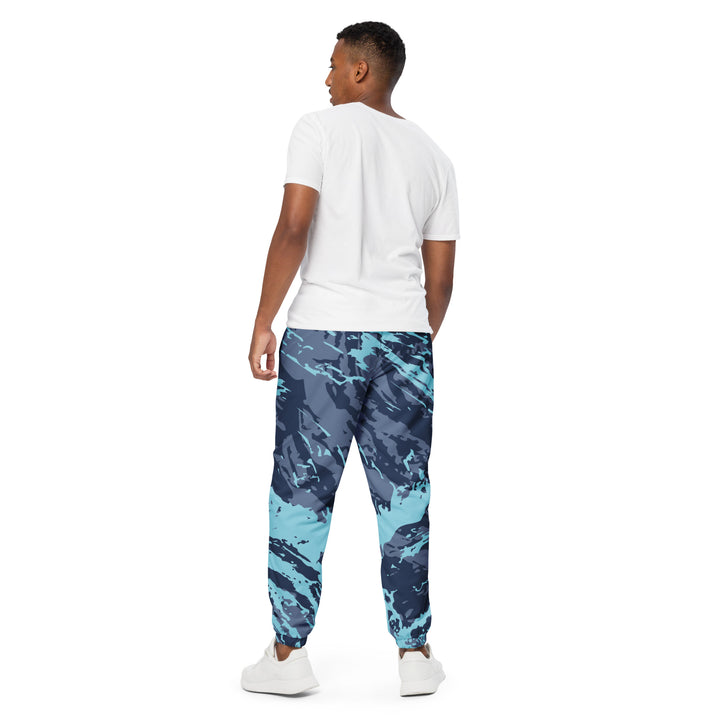 Unisex Track Pants - Blue Splash