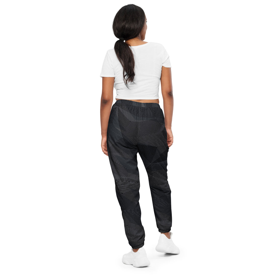 Unisex Track Pants - Black Fold