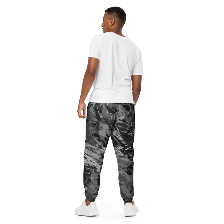 Unisex Track Pants - Grey Splatter