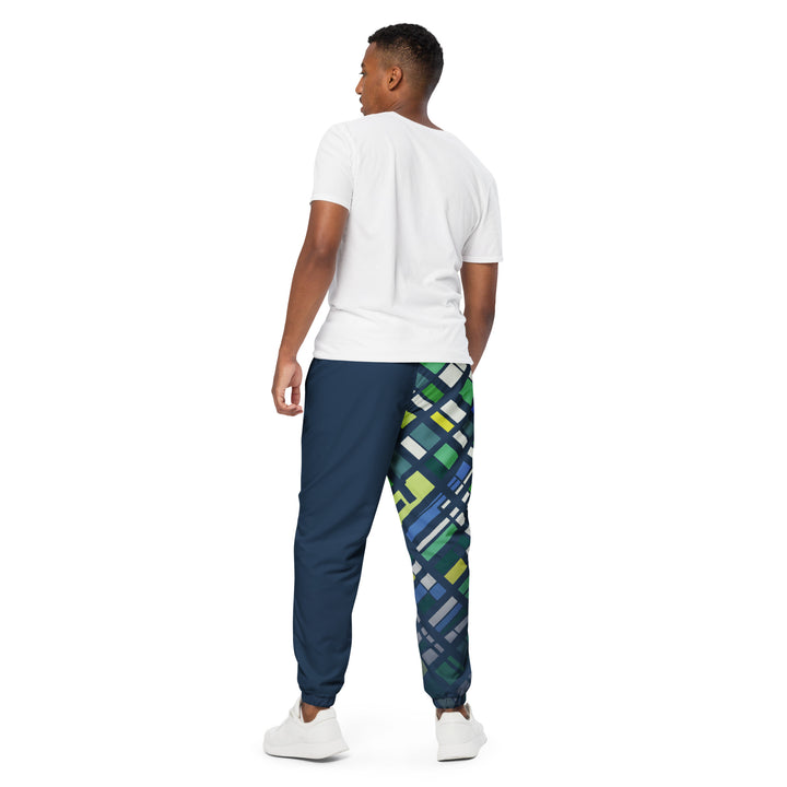 Unisex Track Pants - Blue-Green Barrier