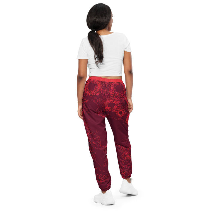 Unisex Track Pants - Red Cell