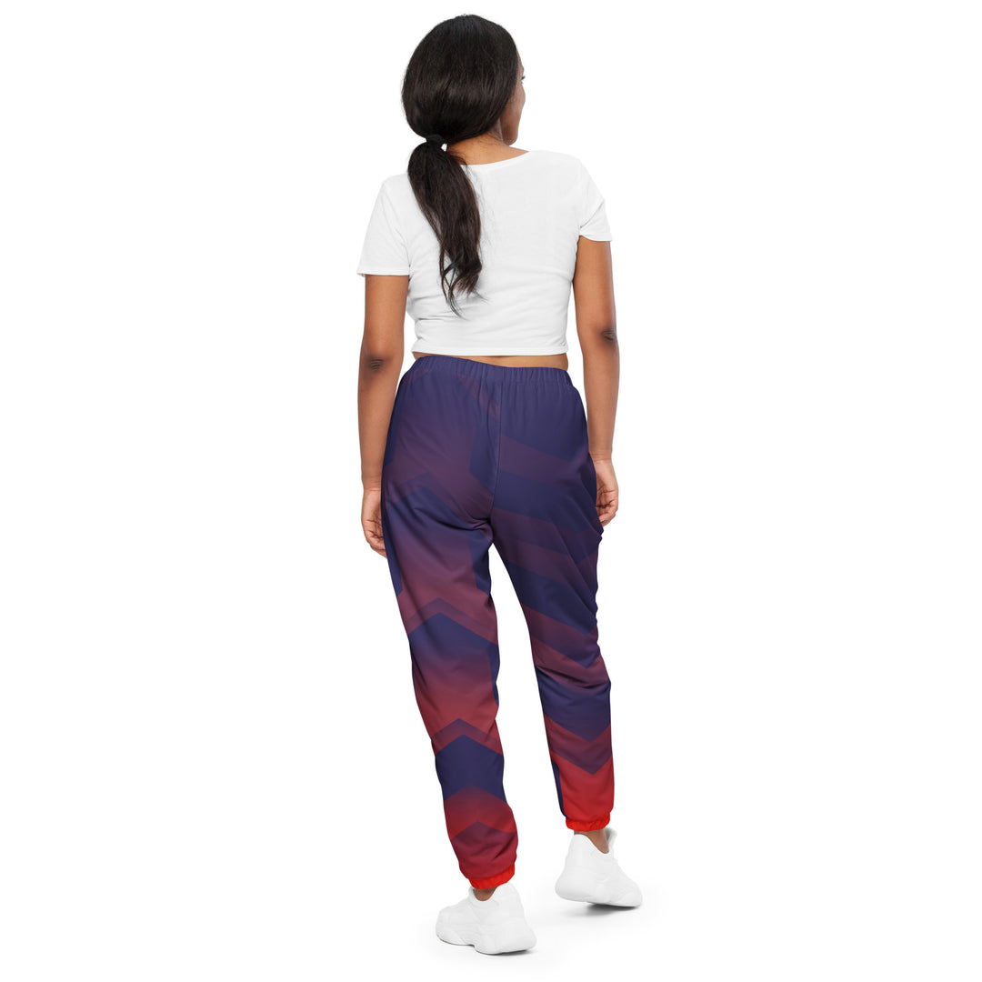 Unisex Track Pants - Purple-Red Complex