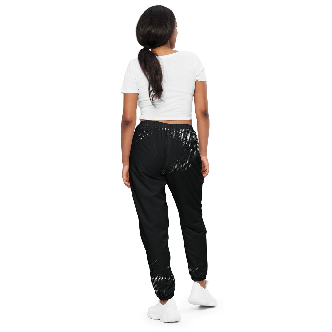 Unisex Track Pants - Black-White Show