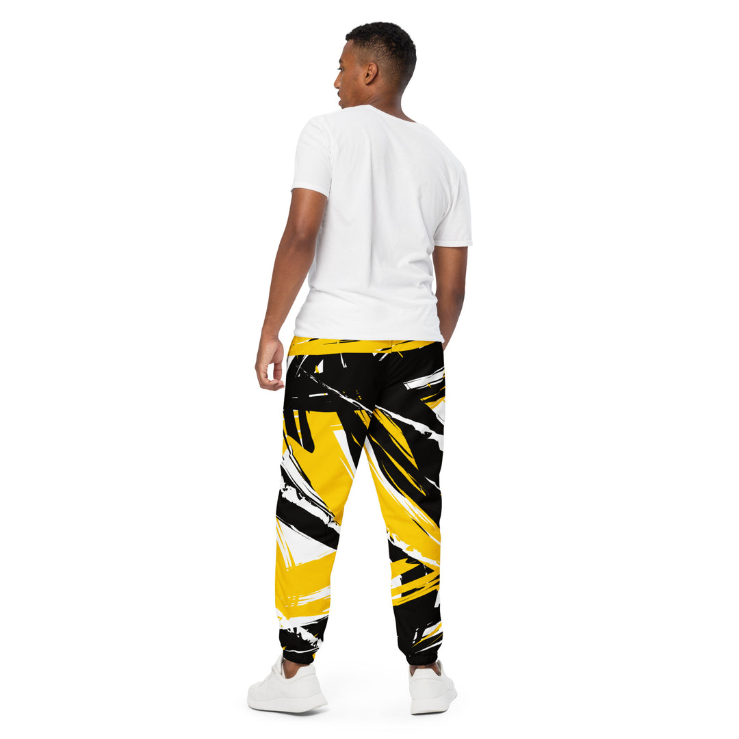 Unisex Track Pants - Black-Yellow Craft