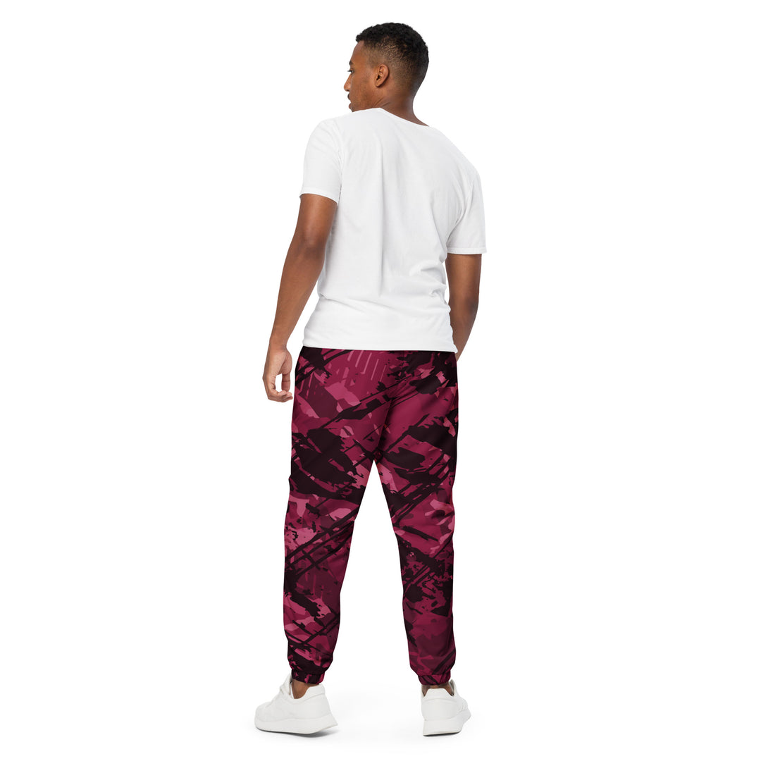 Unisex Track Pants - Brown-Red Hint