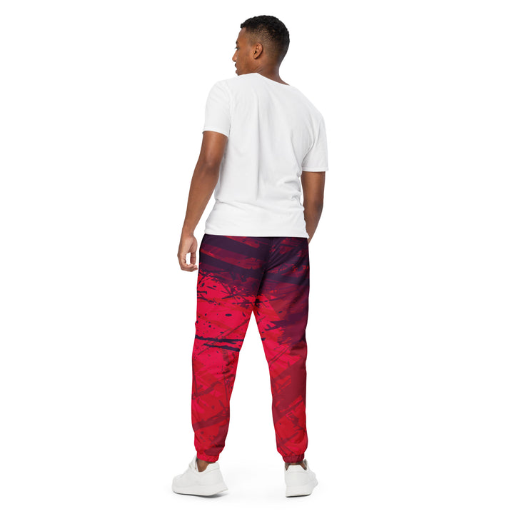 Unisex Track Pants - Red Finish