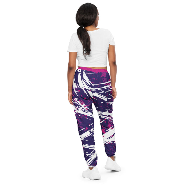 Unisex Track Pants - Purple-Pink Desire