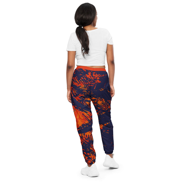 Unisex Track Pants - Purple-Red Found