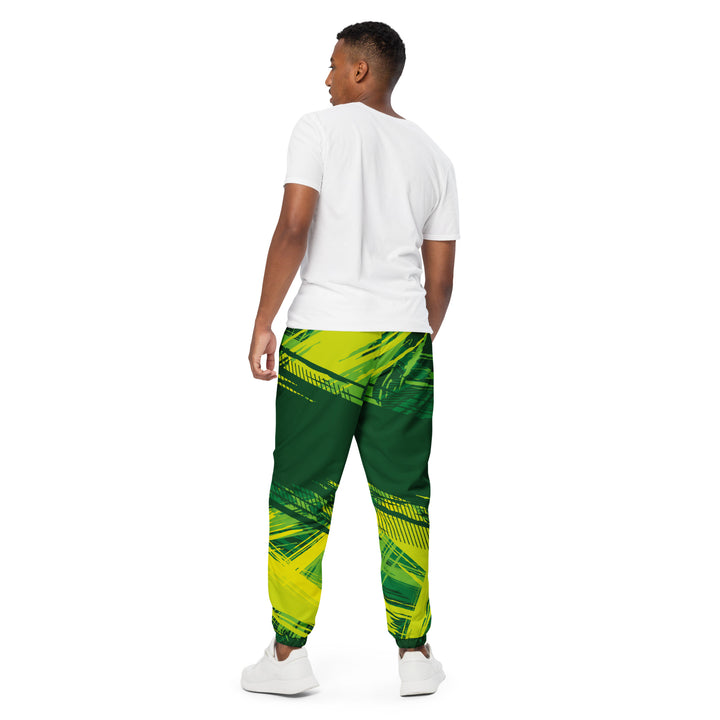 Unisex Track Pants - Green Orbit