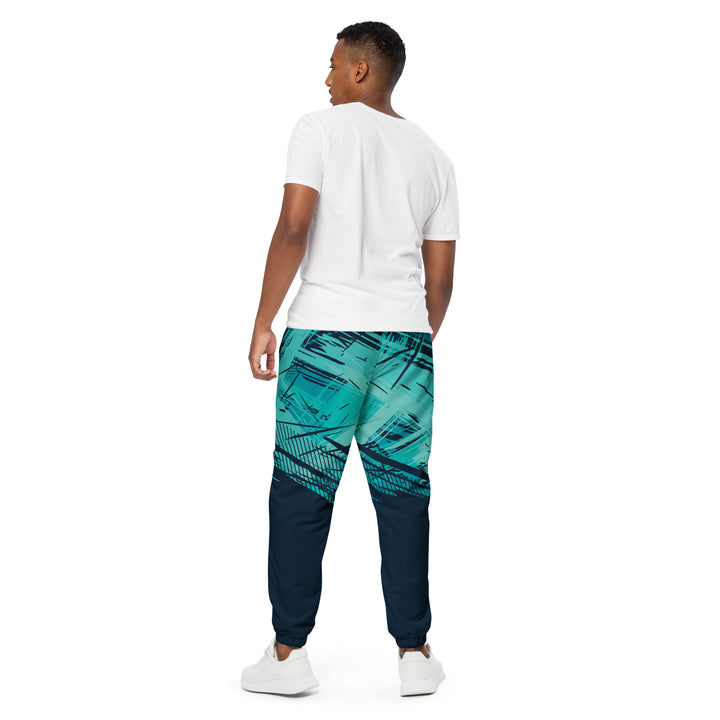 Unisex Track Pants - Blue-Turquoise Mind