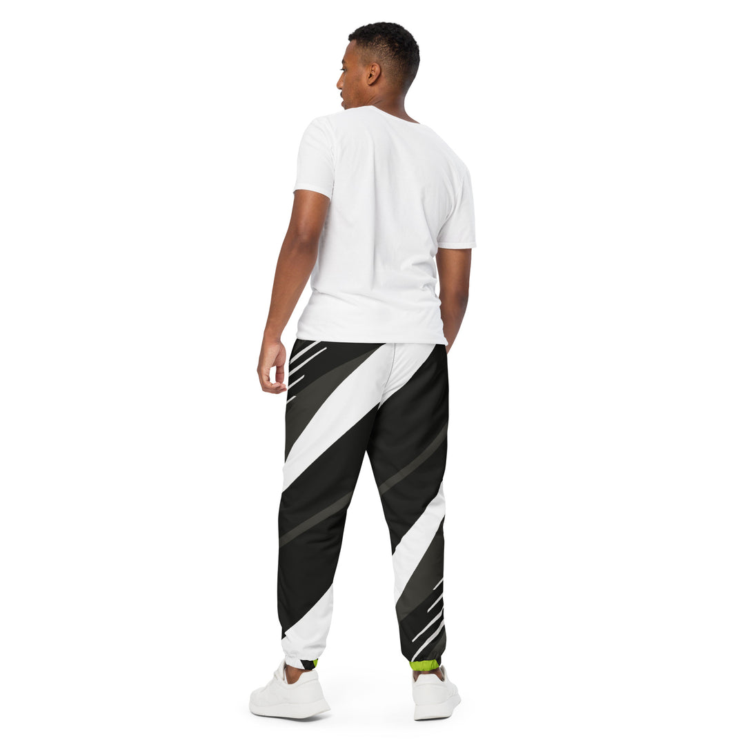 Unisex Track Pants - Grey-Green Coach