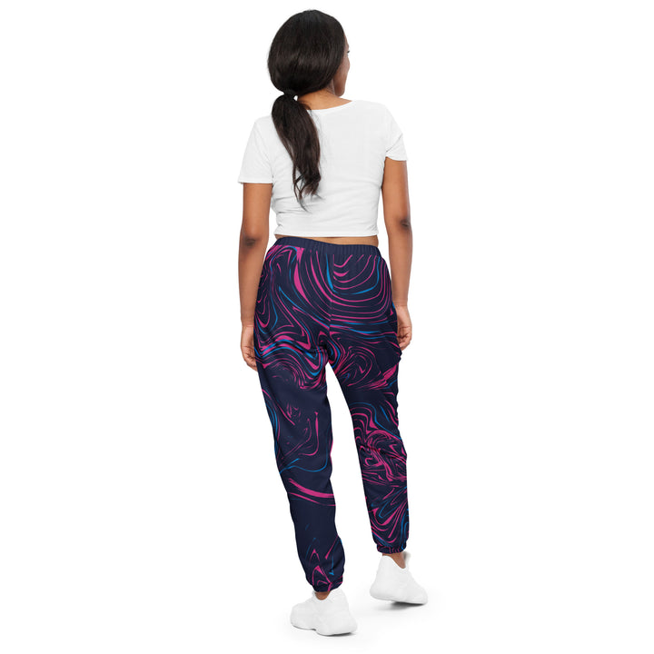 Unisex Track Pants - Purple-Pink Blend