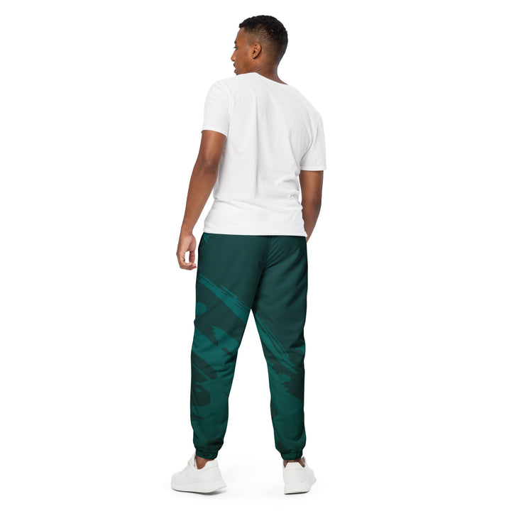 Unisex Track Pants - Green Skull