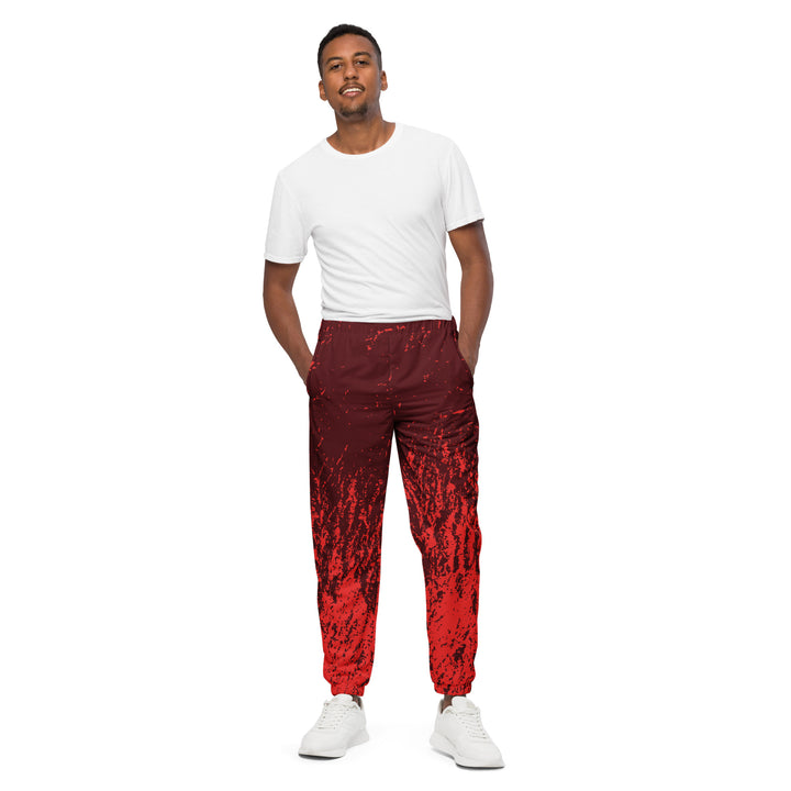 Unisex Track Pants - Red Rustle