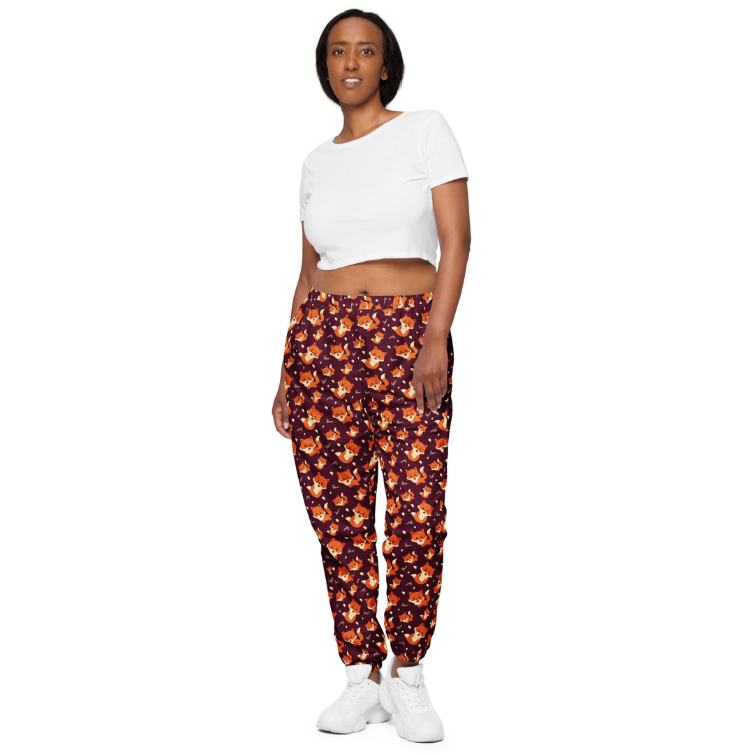 Unisex Track Pants - Brown Fox