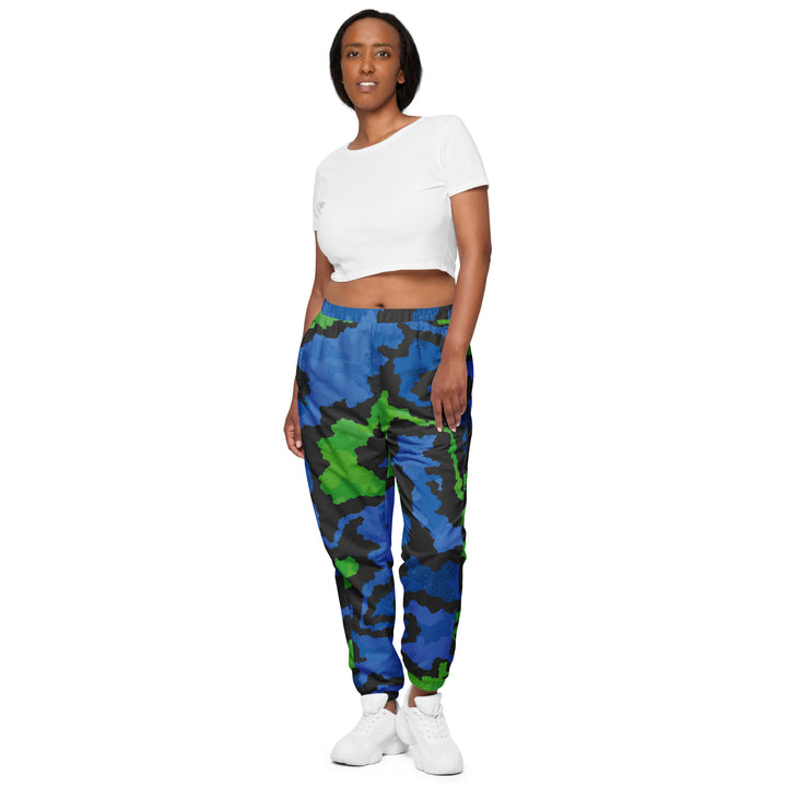 Unisex Track Pants - Blue-Green World