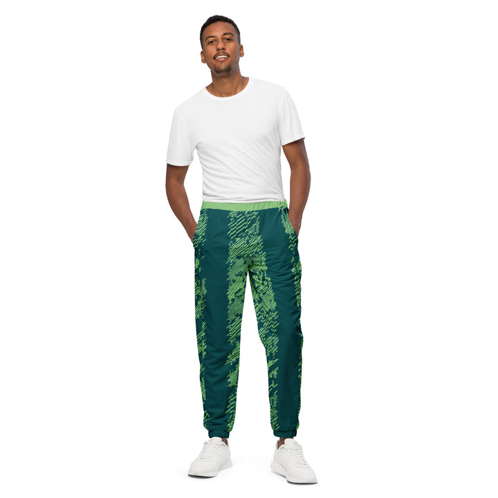 Unisex Track Pants - Green Digital