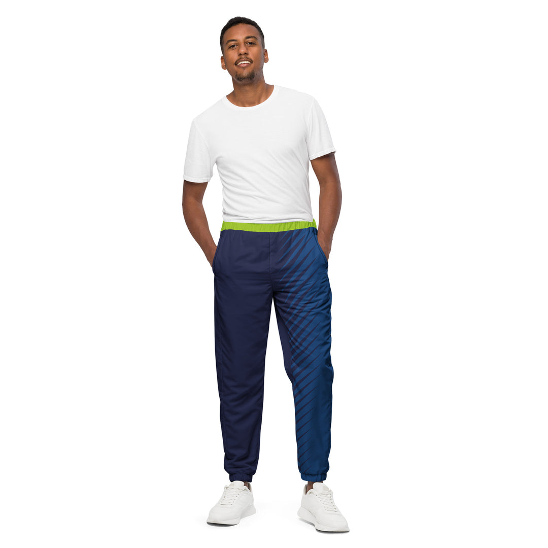 Unisex Track Pants - Blue Cut