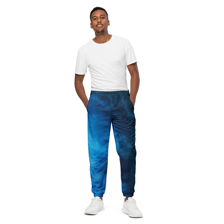 Unisex Track Pants - Blue Powder