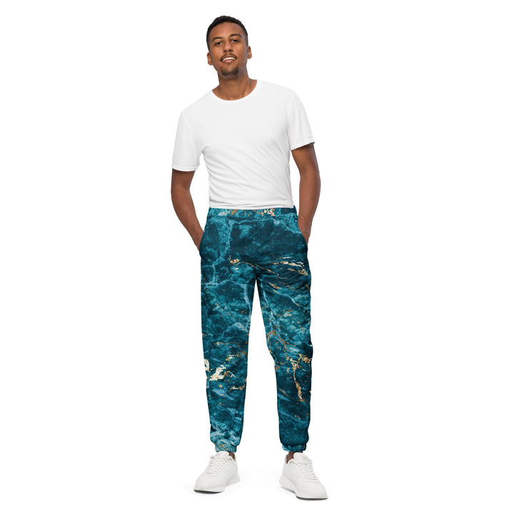 Unisex Track Pants - Blue Energy