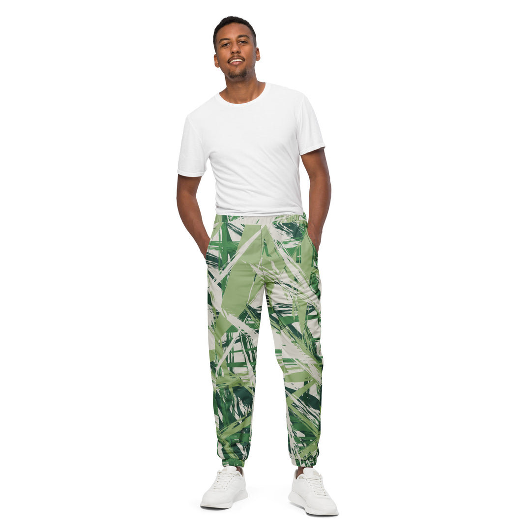 Unisex Track Pants - Green Forest