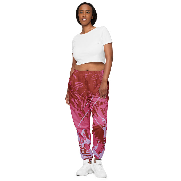 Unisex Track Pants - Pink Track