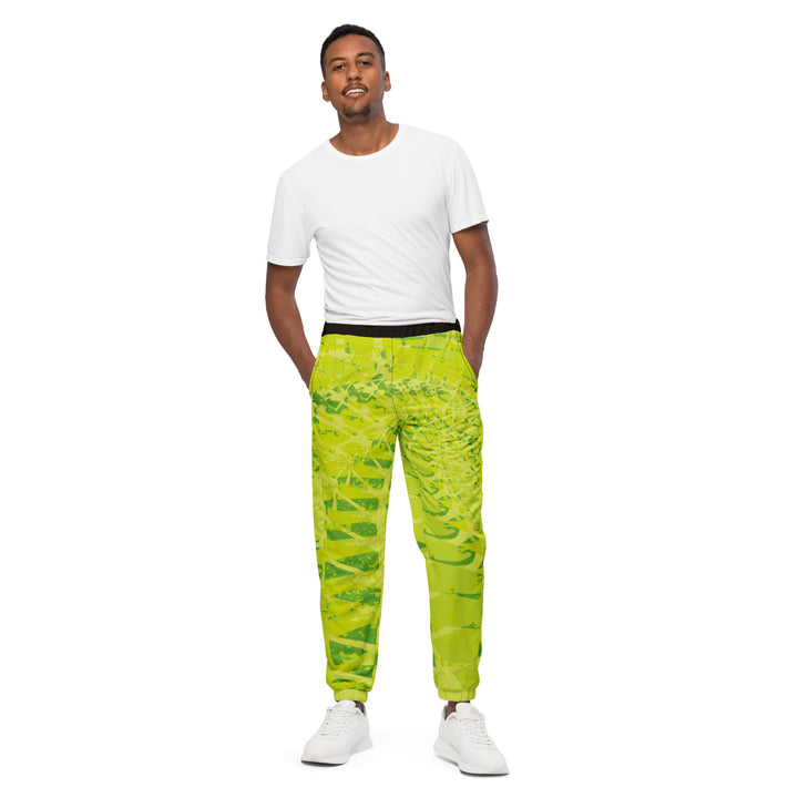 Unisex Track Pants - Green Skip