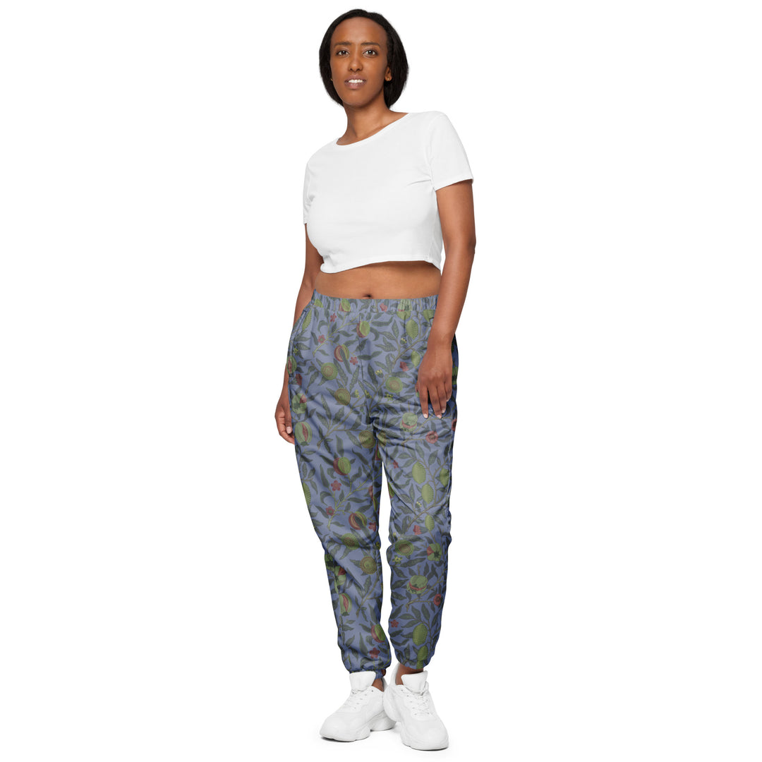 Unisex Track Pants - Blue-Green Bud