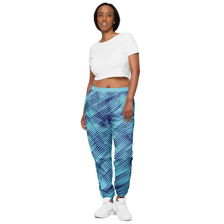 Unisex Track Pants - Blue Beam