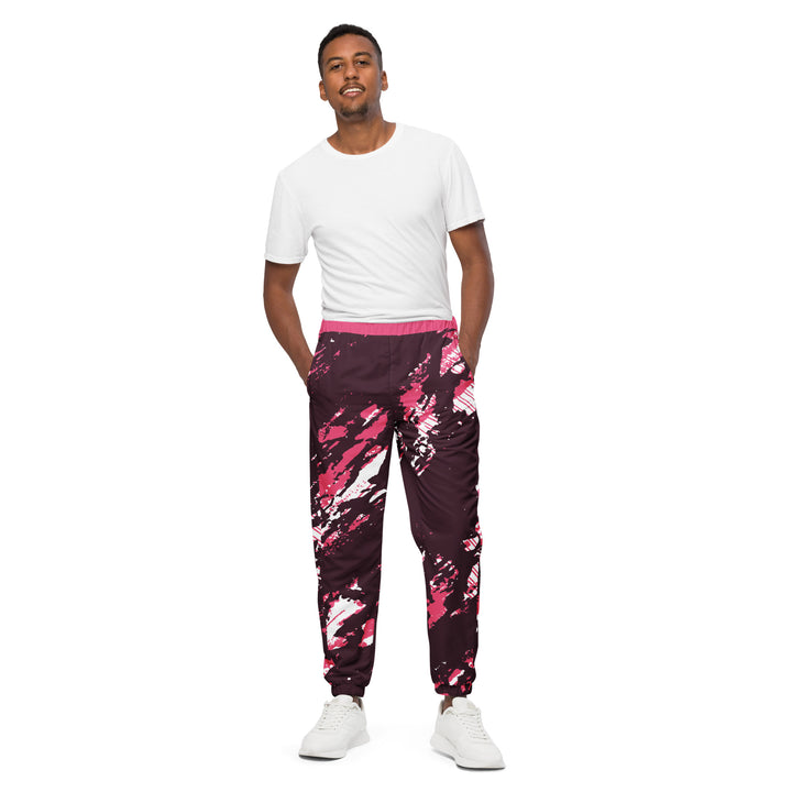 Unisex Track Pants - Pink Ace