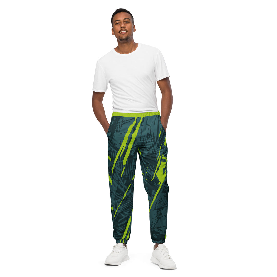 Unisex Track Pants - Green Limit