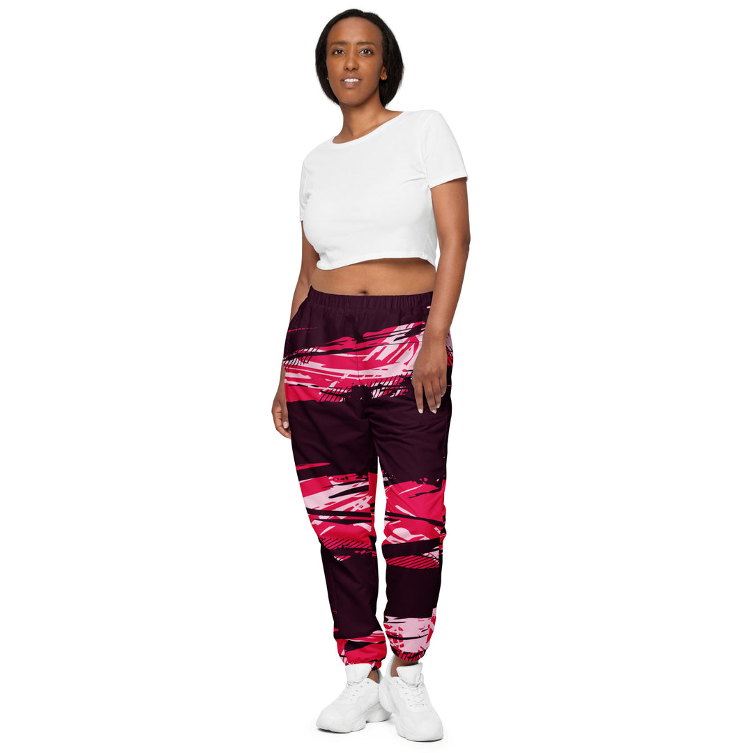 Unisex Track Pants - Pink Spear