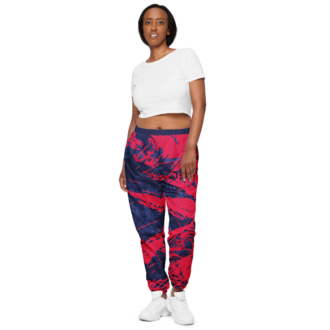 Unisex Track Pants - Purple-Pink Nerve