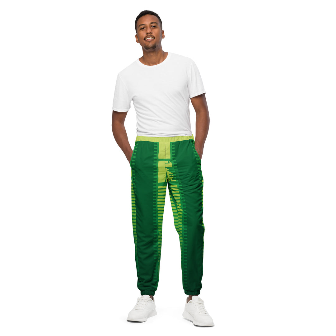 Unisex Track Pants - Green Ladder