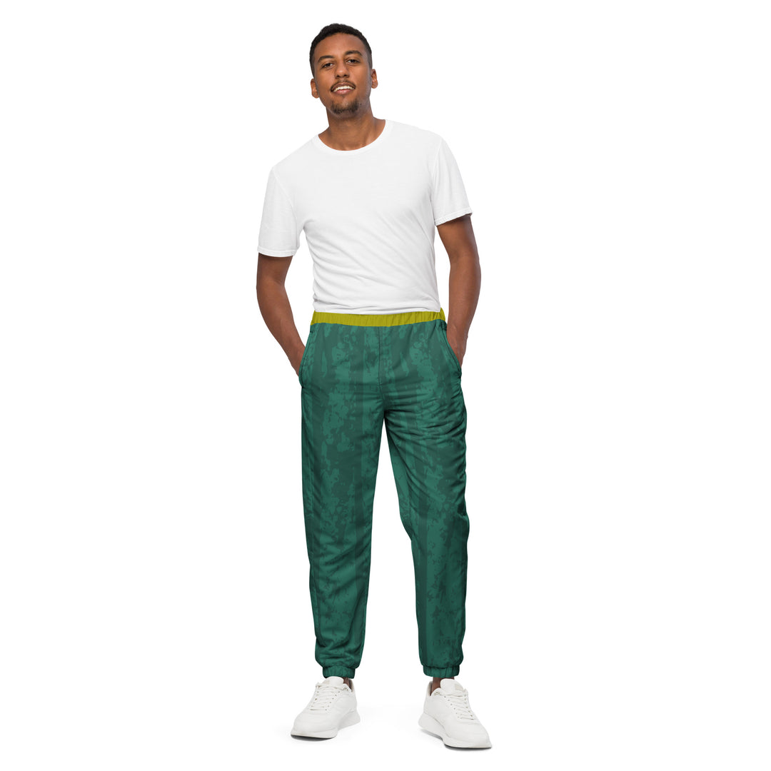 Unisex Track Pants - Green Bar