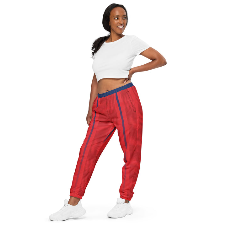 Unisex Track Pants - Red-Blue Dream