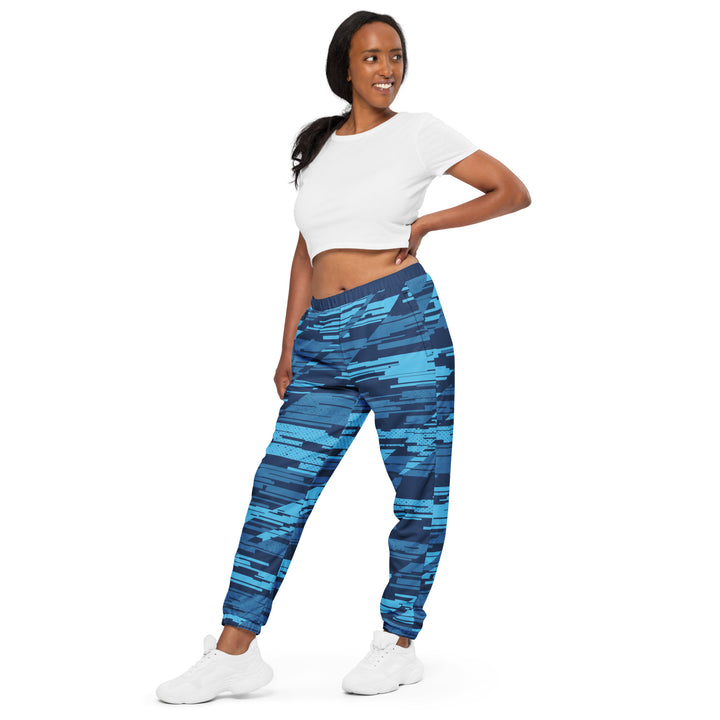 Unisex Track Pants - Blue Game