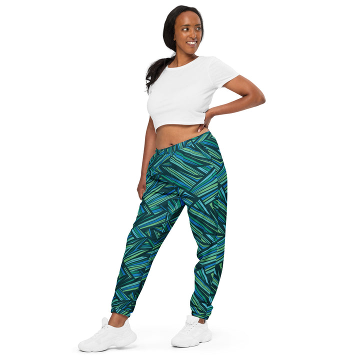 Unisex Track Pants - Green Lagoon