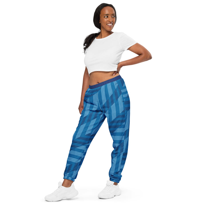 Unisex Track Pants - Blue Path